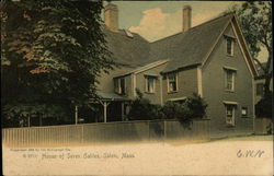 6711 House of Seven Gables Postcard