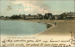 Whale Beach Swampscott, MA Postcard Postcard Postcard
