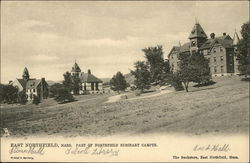Part of Northfield Seminary Campus Postcard