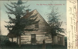 The Old Pierce House Lyndonville, VT Postcard Postcard Postcard