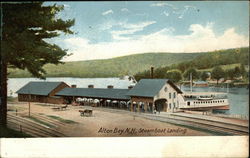Steamboat Landing Alton Bay, NH Postcard Postcard Postcard