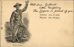 Well done, Gallant Little Mafeking The Empire is Proud of You. Boy Scouts Postcard Postcard Postcard