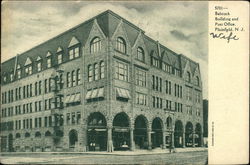 Babcock Building and Post Office Postcard