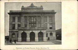 Philadelphia and Reading Passenger Station Postcard