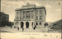 P. and R. Depot Postcard