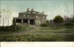 Park House in Reservoir Park Postcard