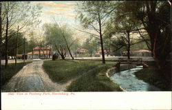 View in Paxtang Park Postcard