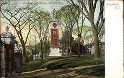 Clock Tower, Brown University Postcard