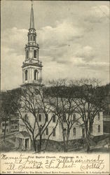 First Baptist Church Postcard
