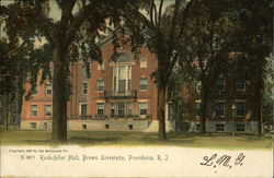 Rockefeller Hall, Brown University Postcard