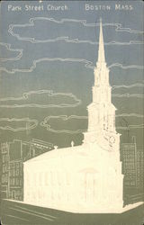Park Street Church Postcard