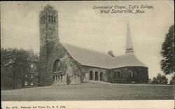 Universalist Chapel, Tuft's College Postcard