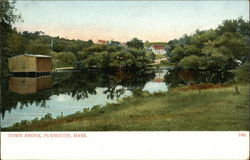 Town Brook Plymouth, MA Postcard Postcard Postcard