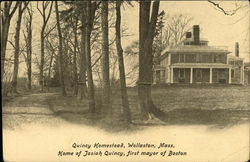 Quincy Homestead, Home of Josiah Quincy, First Mayor of Boston Postcard