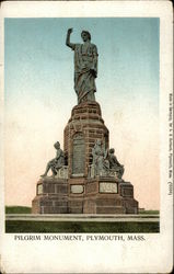 Pilgrim Monument Plymouth, MA Postcard Postcard Postcard