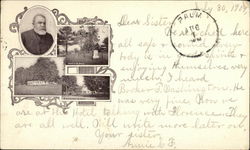 Locations relating to Mr. Moody Northfield, MA Postcard Postcard Postcard