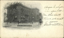 Free Public Library New Bedford, MA Postcard Postcard Postcard