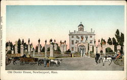Old Dexter House Newburyport, MA Postcard Postcard Postcard