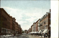 Essex Street Lawrence, MA Postcard Postcard Postcard