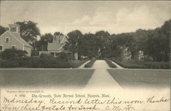 A 6792 The Grounds, State Normal School A 6792 The Grounds, State Normal School