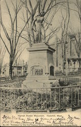 Hannah Duston Monument Postcard