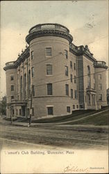 Woman's Club Building Postcard