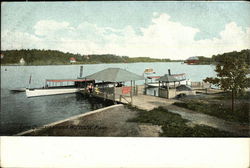 Lake Quinsigamond Postcard