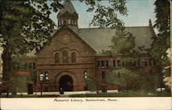 Memorial Library Postcard