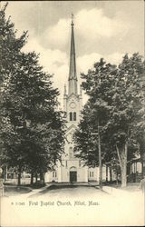 First Baptist Church Postcard