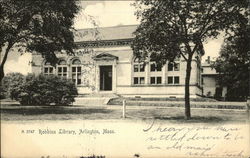 Robbins Library Arlington, MA Postcard Postcard Postcard