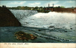 The New Dam Holyoke, MA Postcard Postcard Postcard