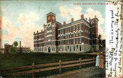 Clark University Postcard