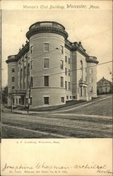 Woman's Club Building Postcard
