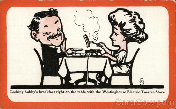 Westinghouse Electric Toaster Stove Fred G. Cooper