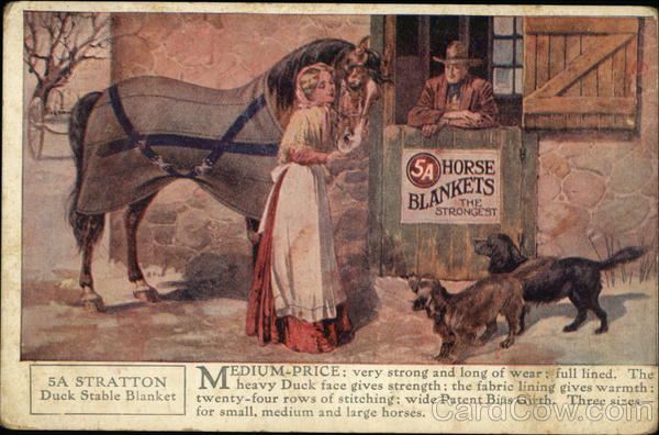 5a Horse Blankets Advertising