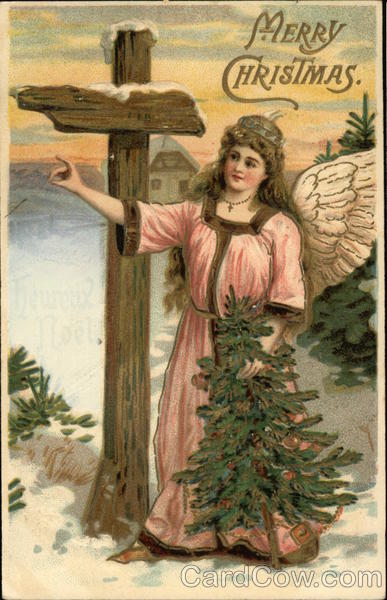 Merry Christmas. Angels