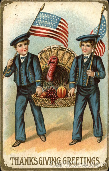 Thanksgiving Greetings Patriotic