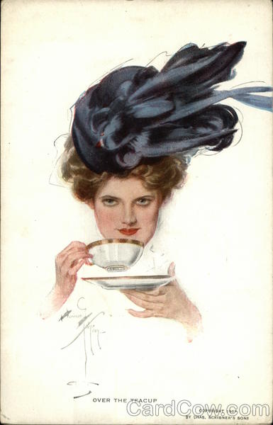Over the Teacup Harrison Fisher