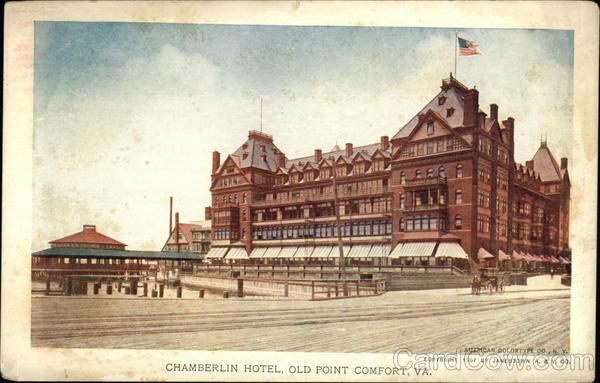 Chamberlin Hotel, Old Point Comfort, VA 1907 Jamestown Exposition