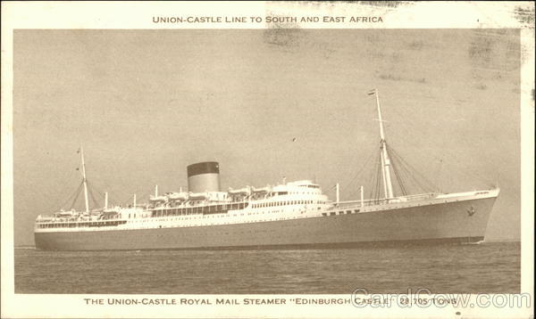 Union-Castle Line to South and East Africa Steamers