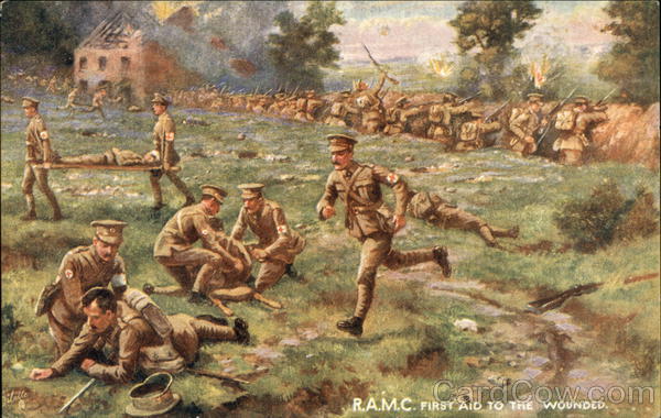 R.A.M.C. First Aid to the Wounded Military
