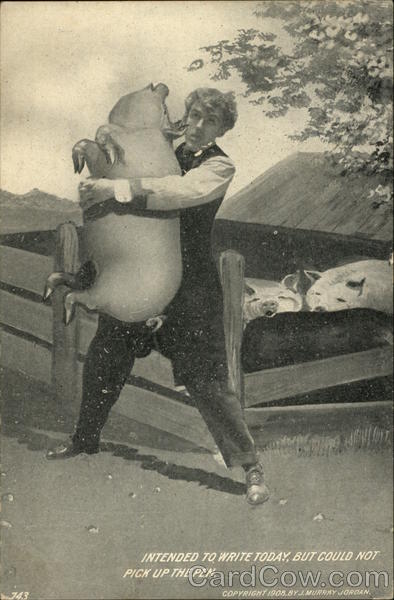 Intended to Write Today but Could not Pick up the Pen