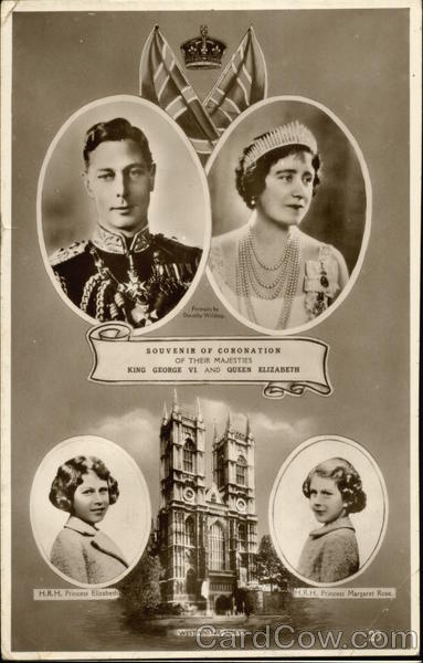 King George VI and Queen Elizabeth Royalty