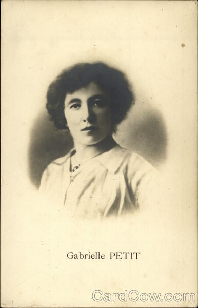 Woman in Photograph - Gabrielle Petit Women