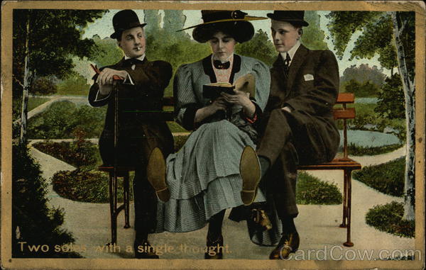 Two soles with a single thought Threesomes