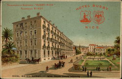 Hotel Busby Postcard