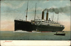 Amerika Postcard