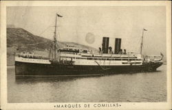 Marques De Comillas Postcard