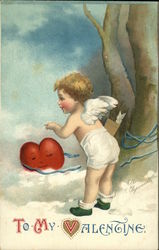 To My Valentine Postcard