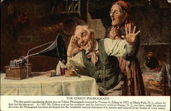 The Edison Phonograph Postcard